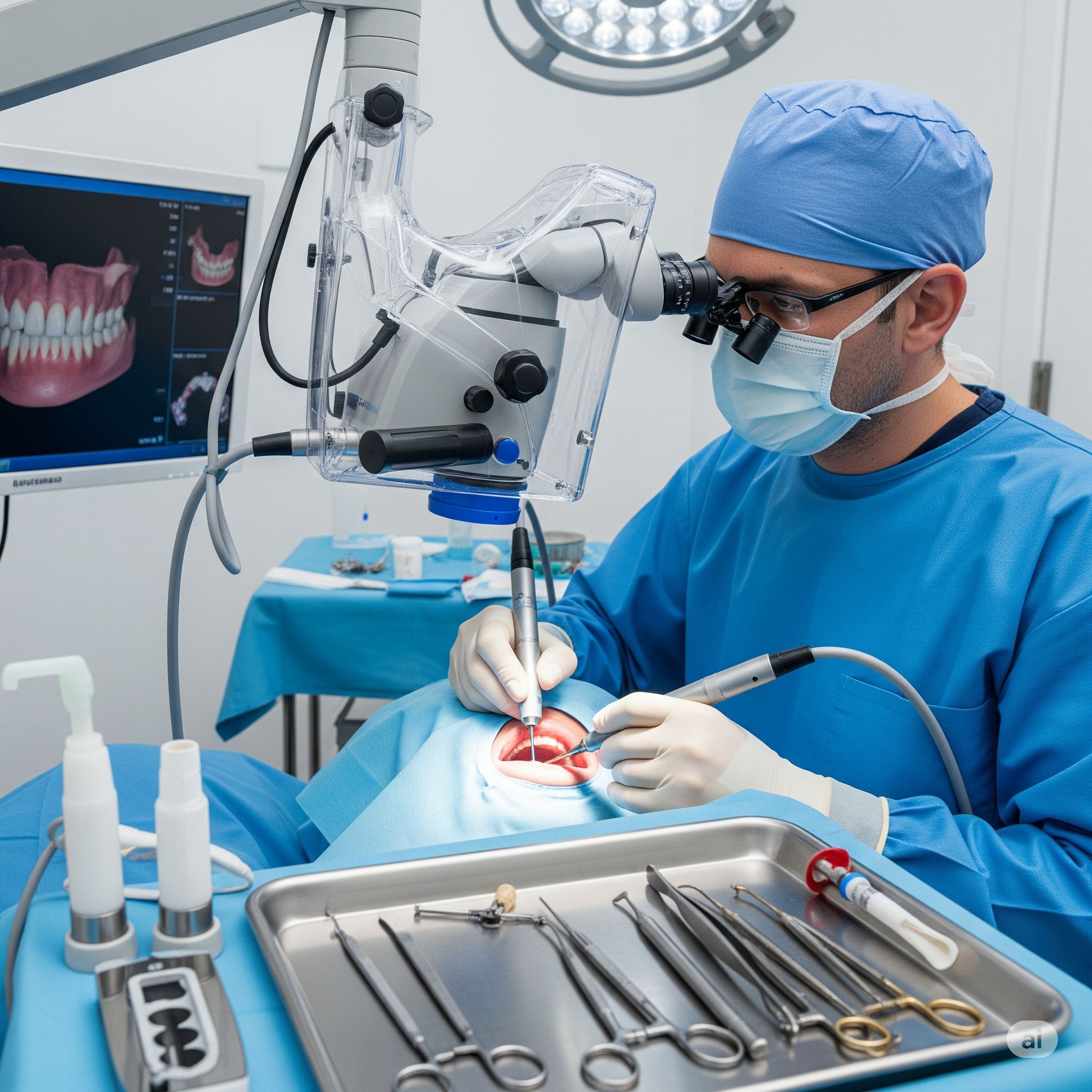 Consultație parodontală - examinare dentară profesională